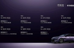 新款阿维塔12开启预售 全系标配华为896线激光雷达