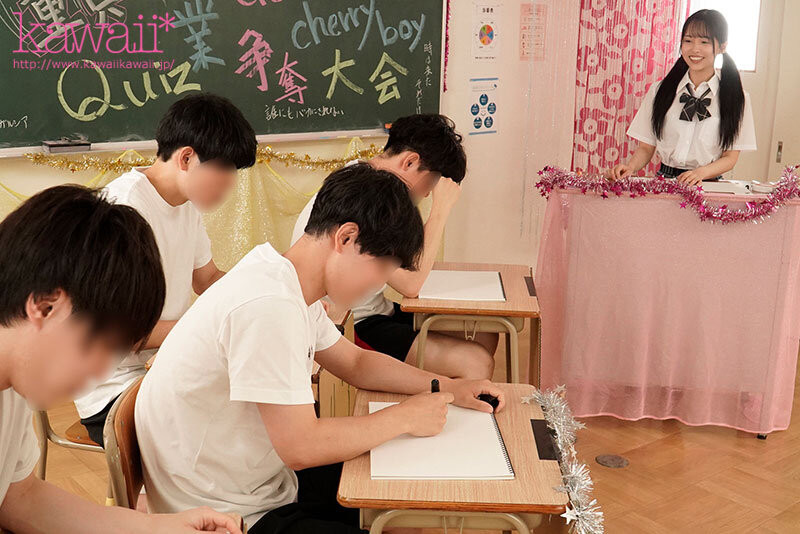 日向夏(CAWD-934)和男优的贞操一起毕业！可爱社的二当家离开惹！