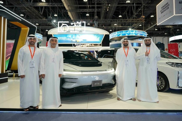 Faraday Future亮相UMEX 2026 吸引阿联酋政要亲临