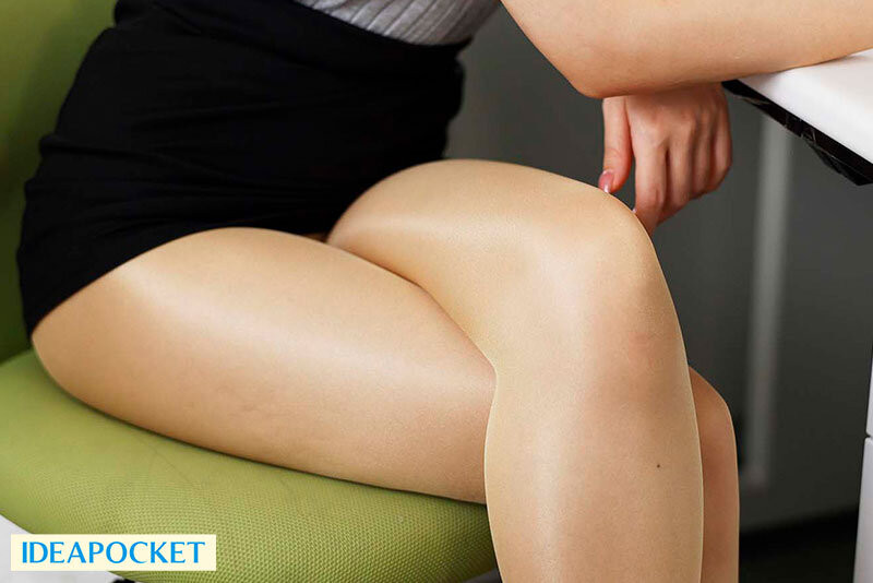 古乃穗乃(PFES-129) 让美乳女前辈「每天用美腿丝袜帮我服务」，「超养眼黑丝视角」有够勾人！