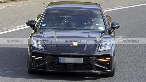 保时捷Panamera 2028款保时捷Panamera低伪装路试曝光 明年年中发布