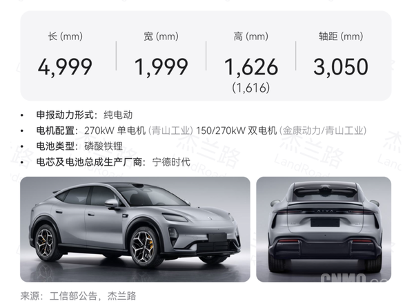 第412批工信部新车申报目录解析 尚界Z9等车型在列 第412批工信部新车申报目录解析 尚界Z9等车型在列